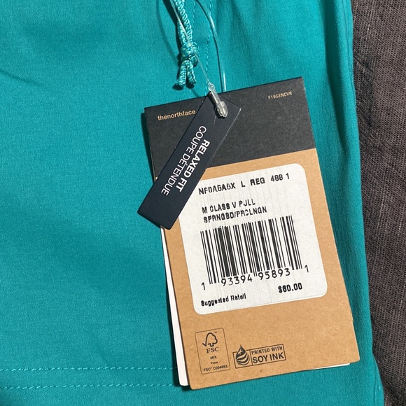 NWT The North Face Flash Dry Colorblock Shorts - Picture 7 of 8